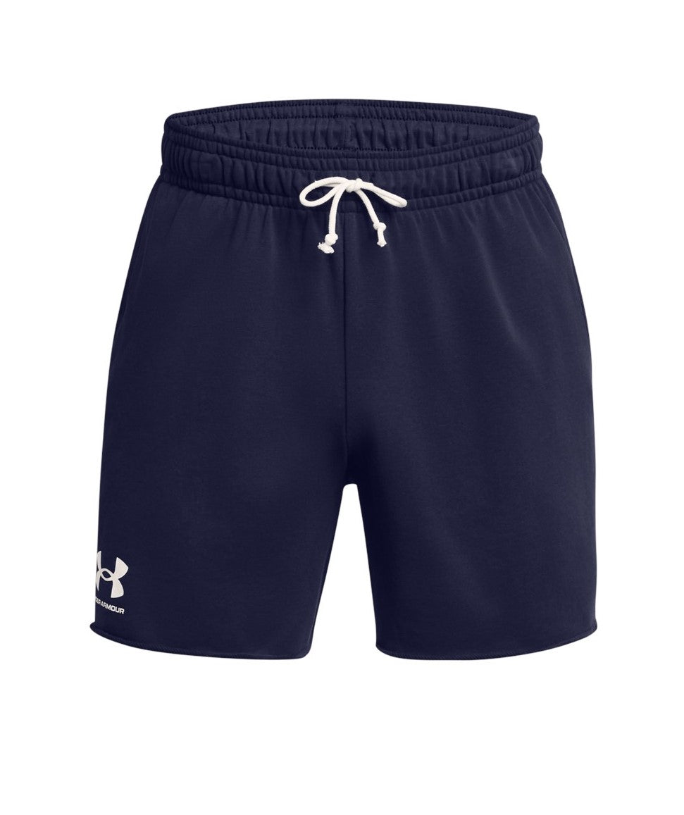 Under Armour Rival Terry 6" Short Midnight Navy