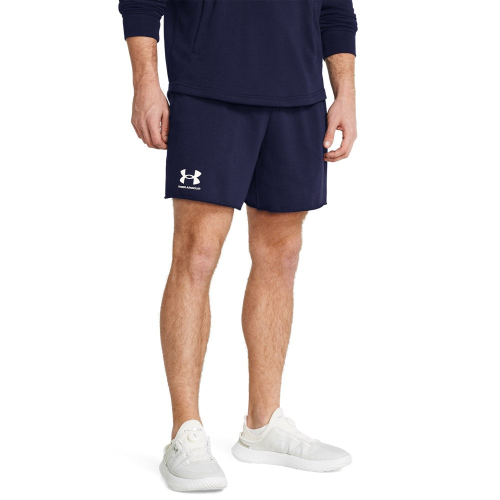 Under Armour Rival Terry 6" Short Midnight Navy