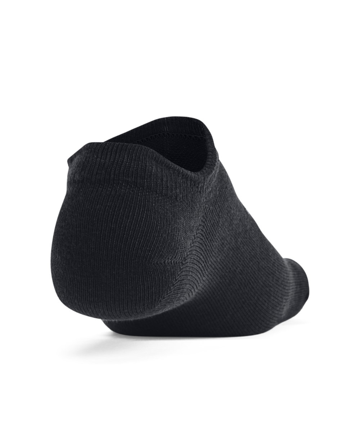 Under Armour Unisex Essential 6-Pack No-Show Socks Black