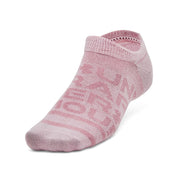 Under Armour Unisex Essential 6-Pack No-Show Socks Pink Elixir