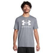 Under Armour Sportstyle Logo T-Shirt Steel/White