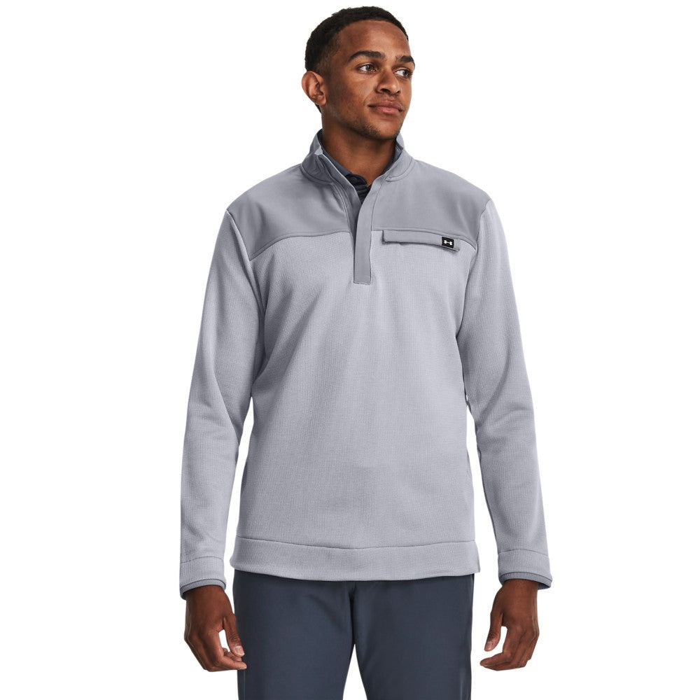 Under Armour Men's Storm SweaterFleece ½ Zip Top Steel