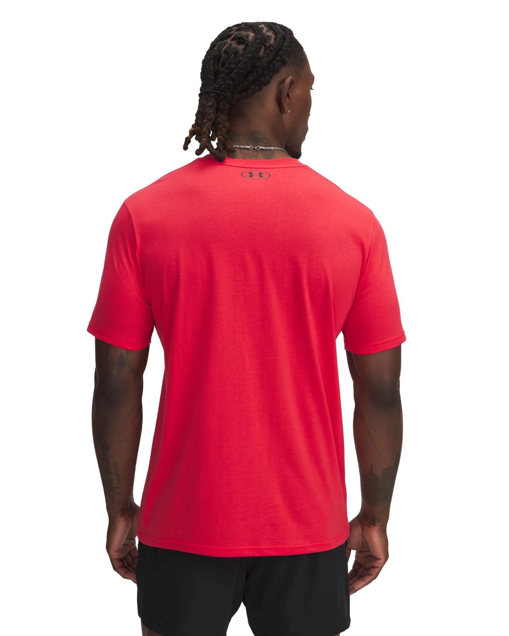 Under Armour Project Rock Payoff Graphic T-Shirt Lava Red