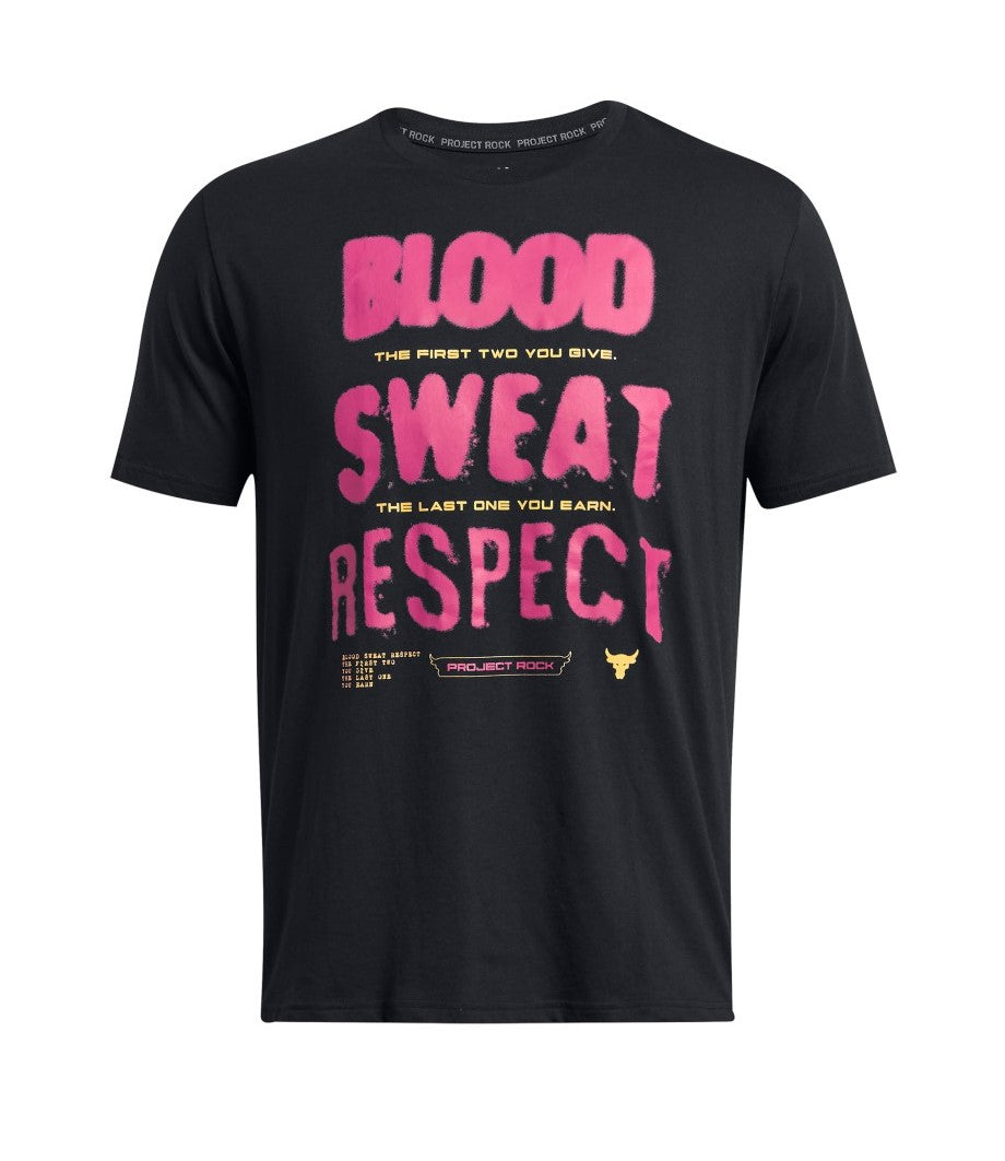 Under Armour Project Rock BSR Graphic Tee Black