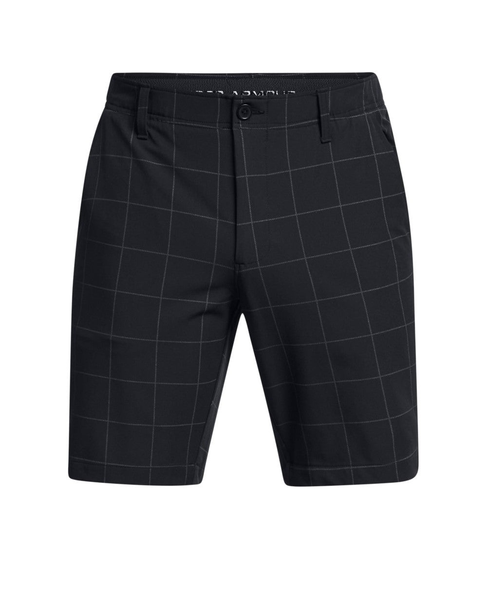 Under Armour Men's Driver Printed Taper Short Black