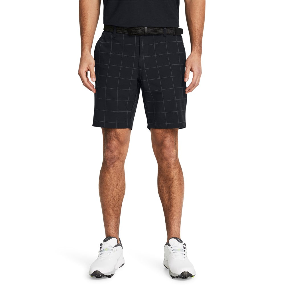 Under Armour Men's Driver Printed Taper Short Black