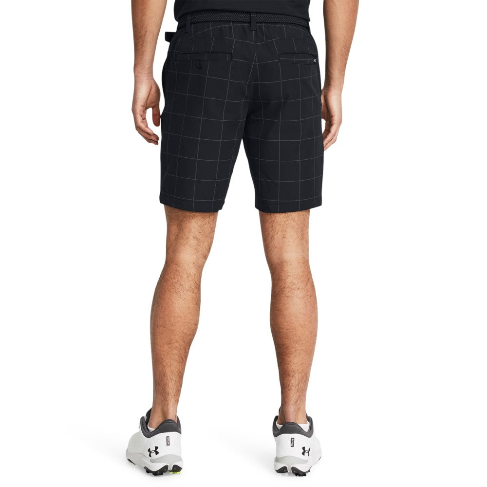 Under Armour Men's Driver Printed Taper Short Black