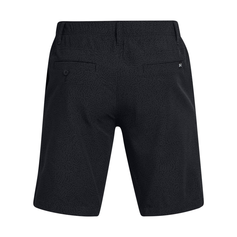 Under Armour Men's Driver Printed Taper Short Black/Anthracite