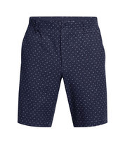 Under Armour Men's Driver Printed Taper Short Navy