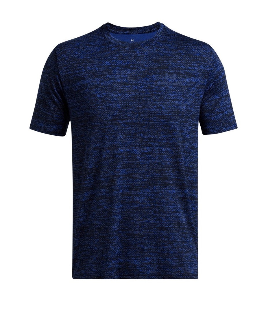 Under Armour Men's Rush Energy Print T-Shirt Tech Blue