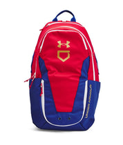 Under Armour Unisex Yard Backpack 2.0 Red/Royal/Metallic Gold