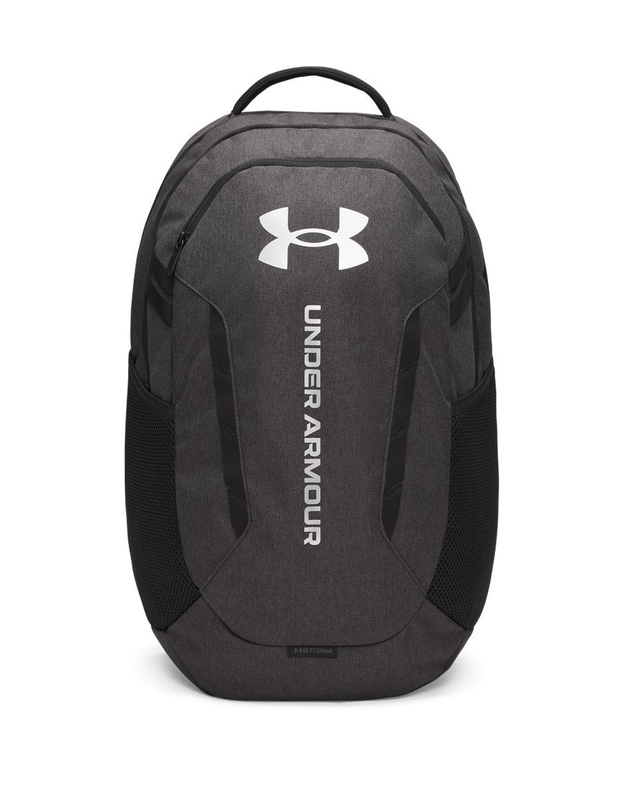 Under Armour Unisex Hustle 6.0 Backpack Black Full Heather