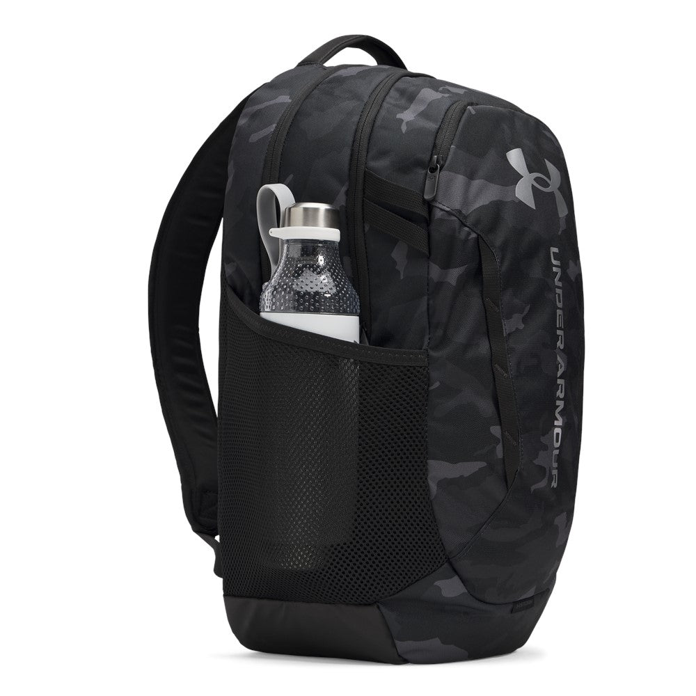 Under Armour Unisex Hustle 6.0 Backpack Black Camo