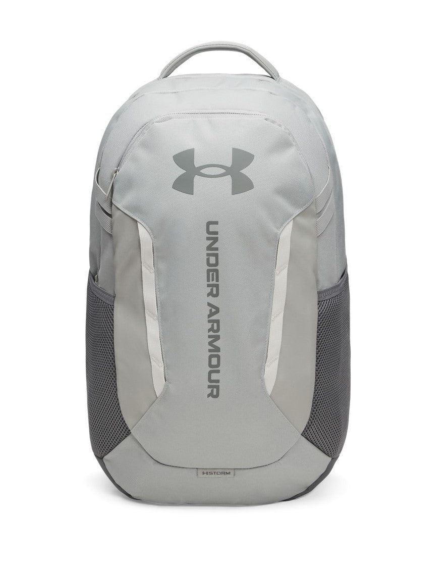 Under Armour Unisex Hustle 6.0 Backpack Titanium/Green