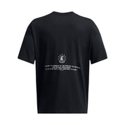 Under Armour Project Rock Heavyweight Badge Of Honour T-Shirt Black