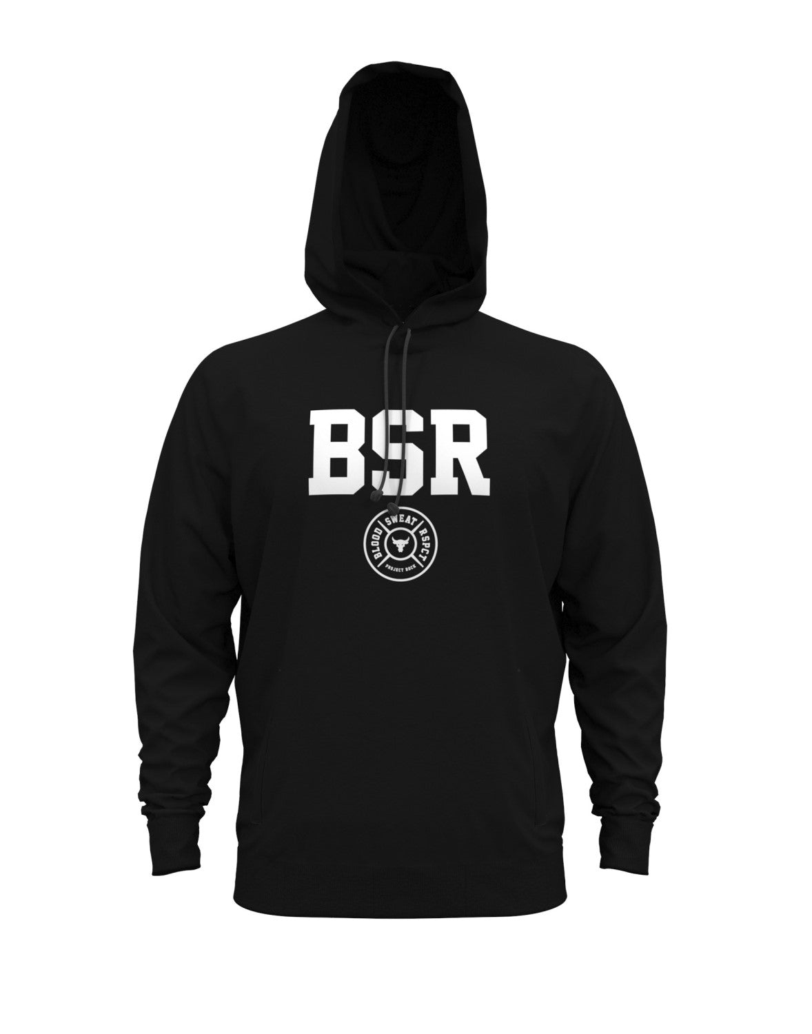 Under Armour Project Rock Rival Fleece Hoodie Black