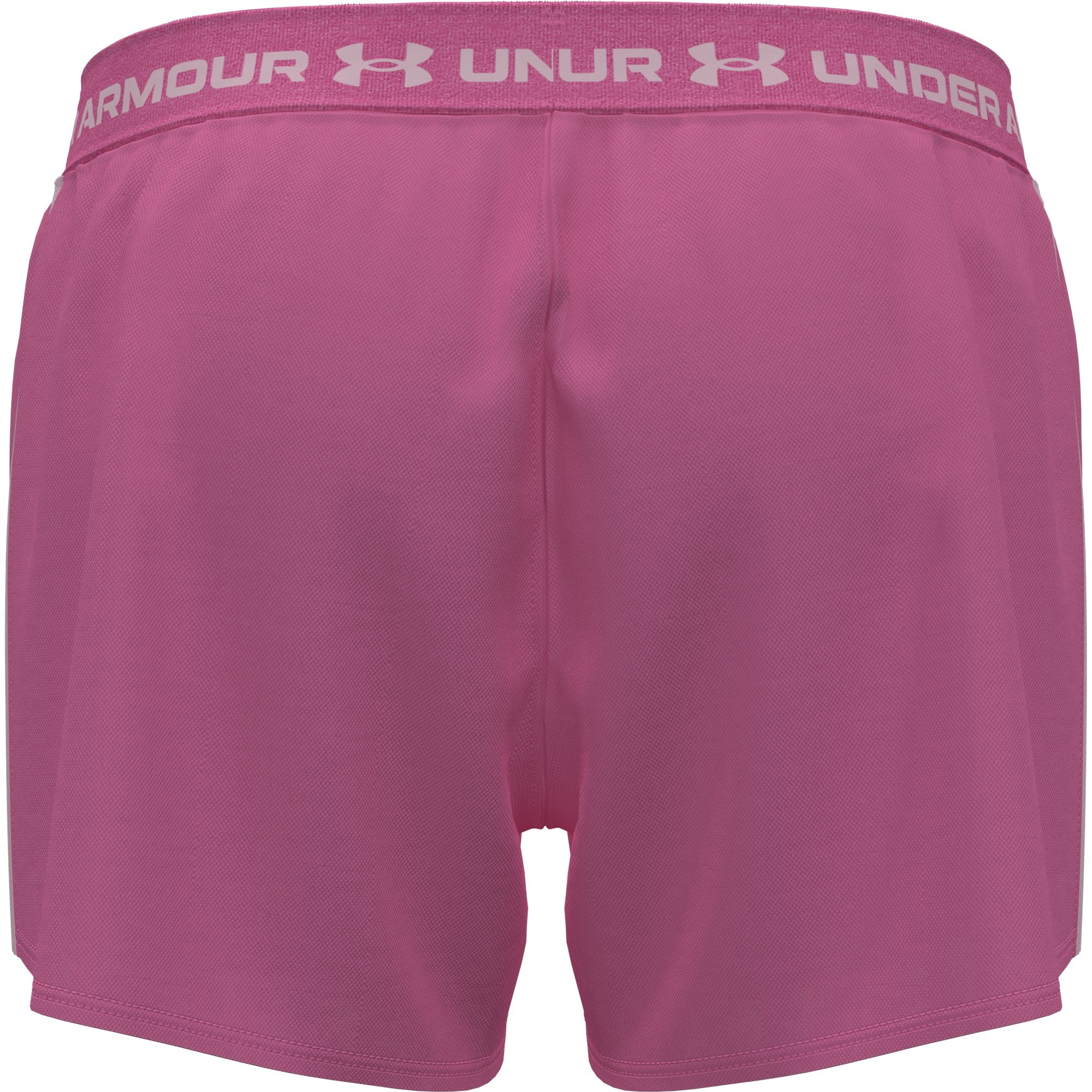 Under Armour Womens Tech Play Up Short Pink Frenzy
