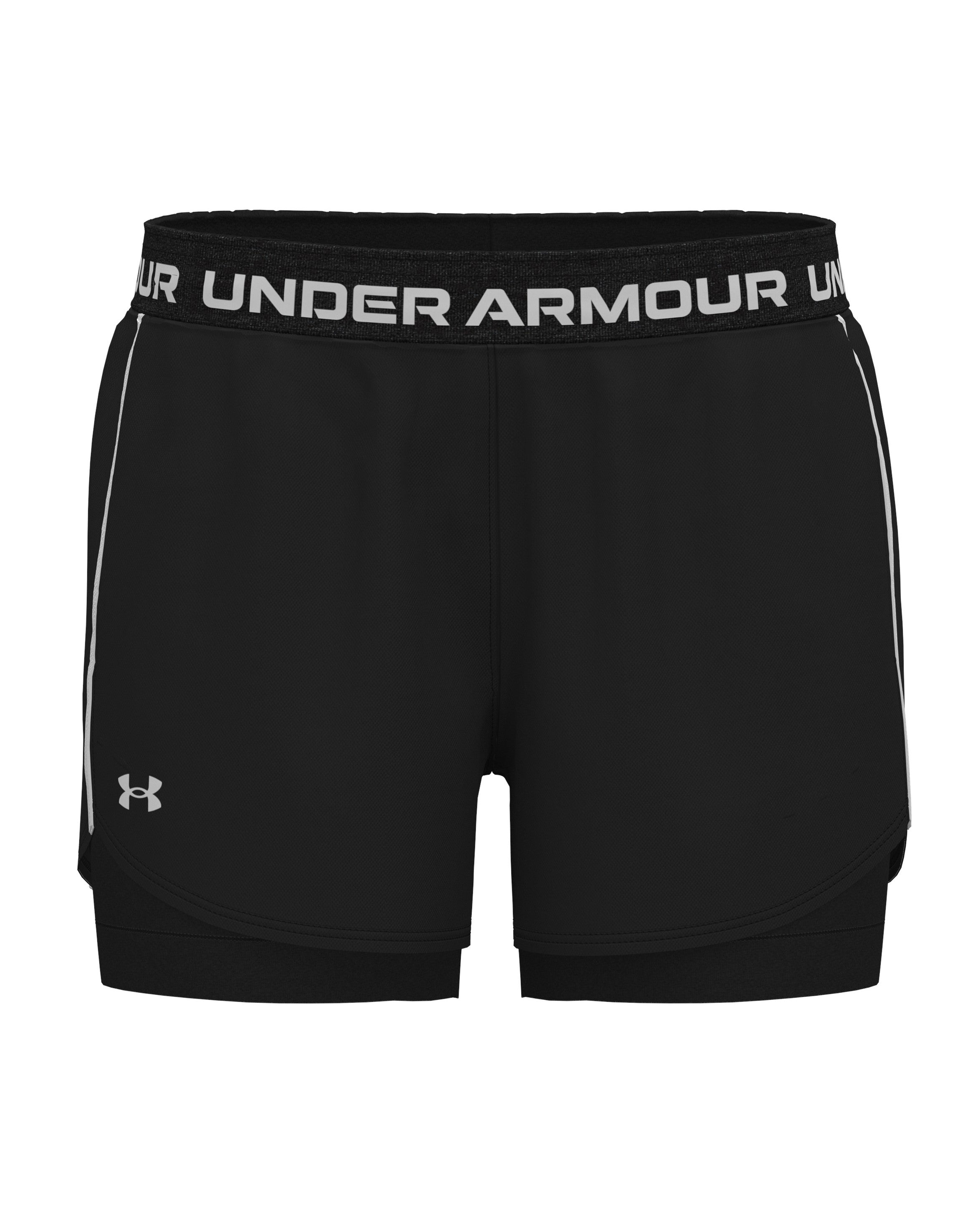 Under Armour Women's Tech Play Up 2in1 Short Black