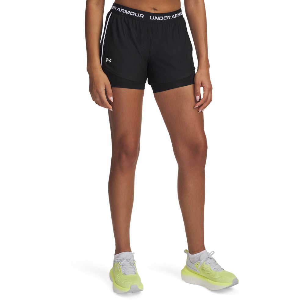 Under Armour Women's Tech Play Up 2in1 Short Black