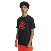Under Armour Curry Playable T-Shirt Black/Fire