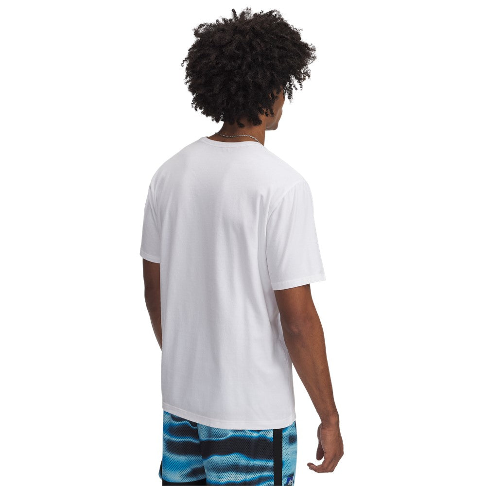 Under Armour Curry Playable T-Shirt White/Black
