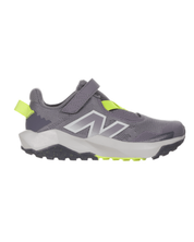 New Balance Kid's DynaSoft Nitrel Bungee Lace + Strap Shoe Grey/Green