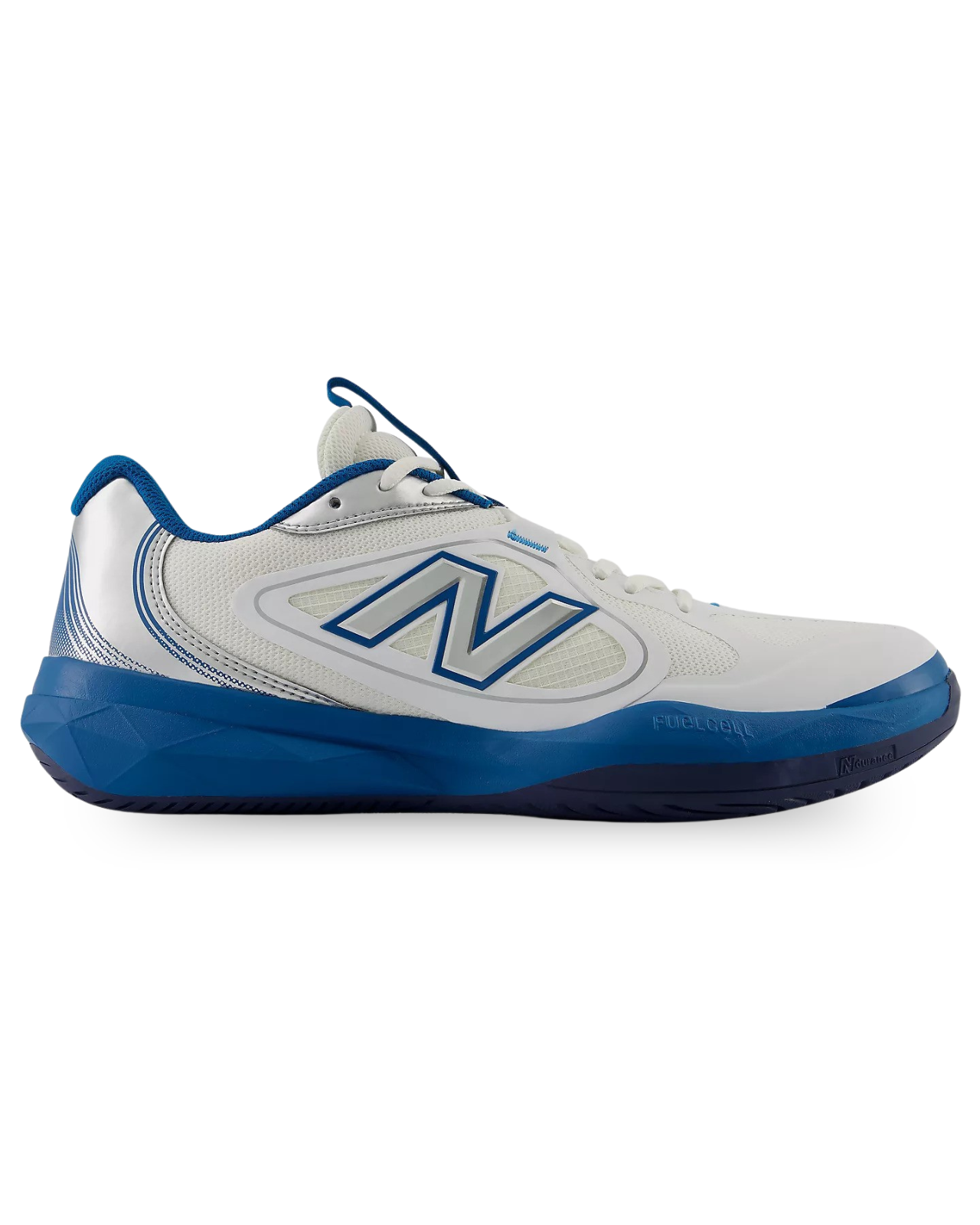 New Balance Men's FuelCell 796v5 Tennis Wide (2E) Shoe White/Blue