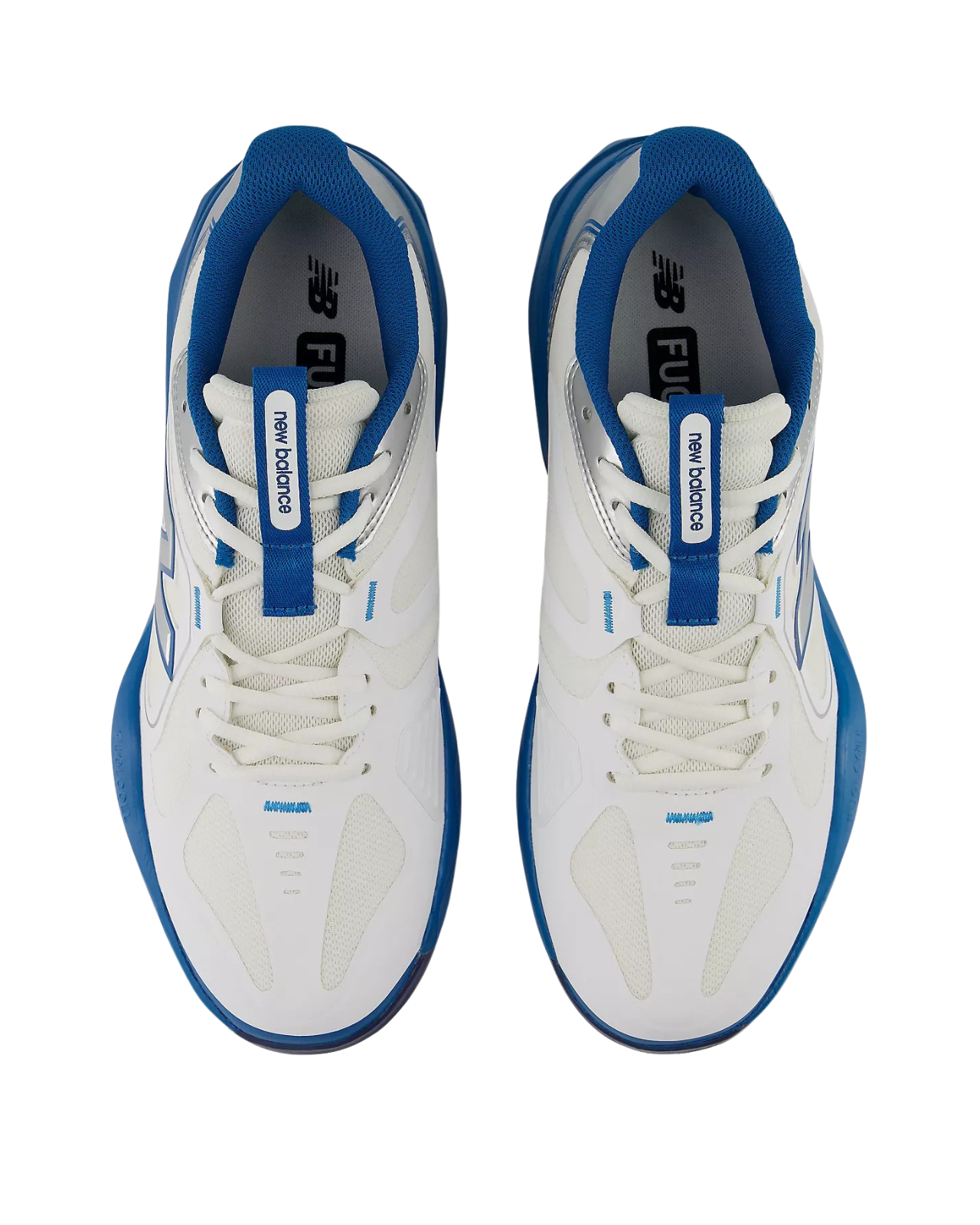 New Balance Men's FuelCell 796v5 Tennis Wide (2E) Shoe White/Blue