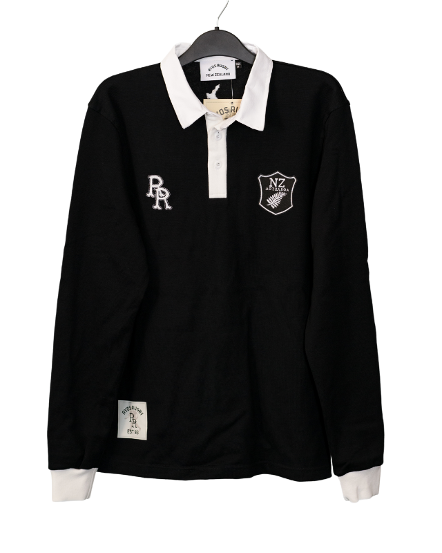 RYOS Heritage Rugby Black