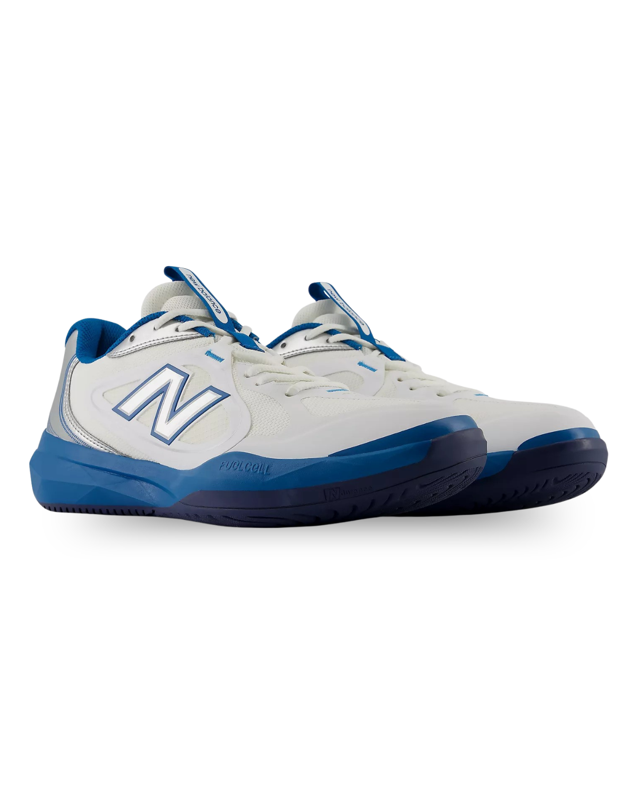 New Balance Men's FuelCell 796v5 Tennis Wide (2E) Shoe White/Blue