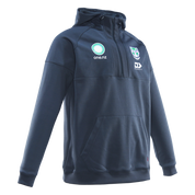 Warriors Quarter Zip Hoodie Charcoal