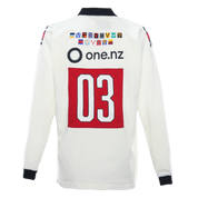 Warriors 03 Fauxback Traditional Long Sleeve Rugby