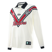 Warriors 03 Fauxback Traditional Long Sleeve Rugby