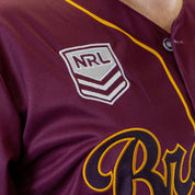 Broncos NRL 'Homer' Baseball Shirt