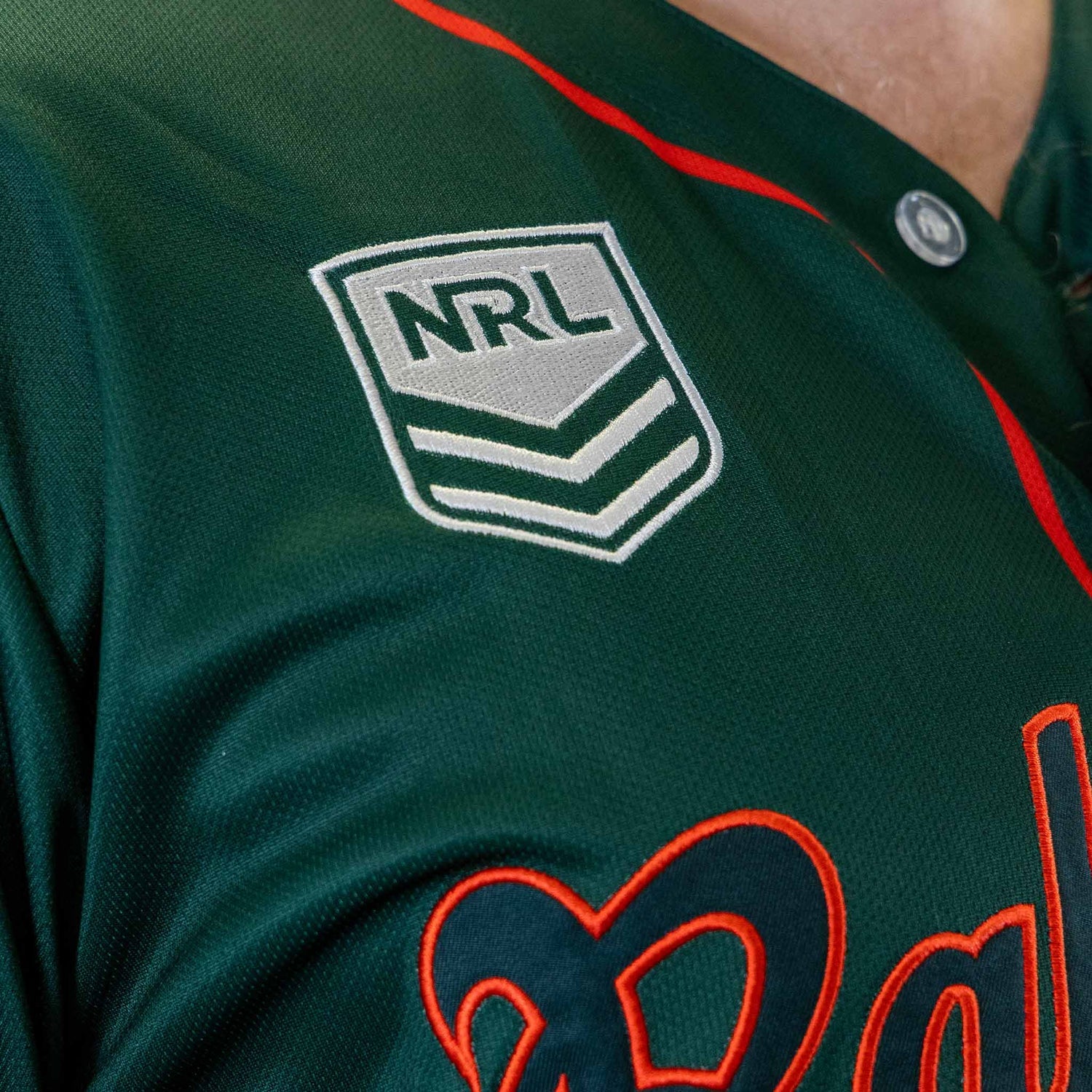 Rabbitohs NRL 'Homer' Baseball Shirt