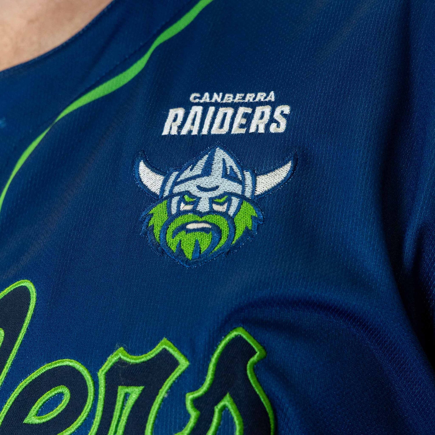 Raiders NRL 'Homer' Baseball Shirt