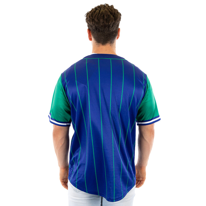 Warriors NRL Slugger Baseball Shirt