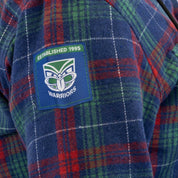 Warriors Hooded Flannel Shirt