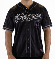 QLD Maroons 'Blackout' Baseball Shirt