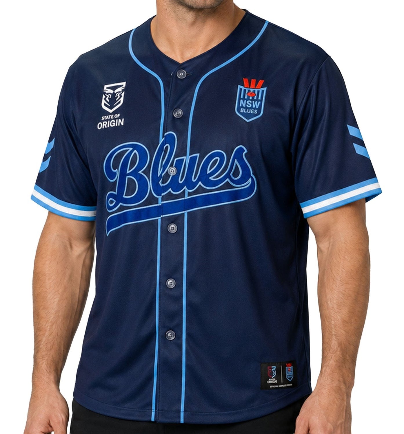 NSW Blues 'Homer' Baseball Shirt