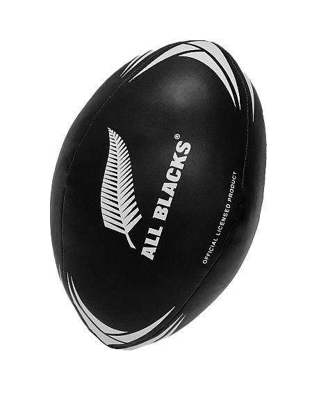 All Blacks 8" PVC Soft Rugby Ball