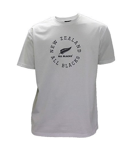 All Blacks NZ Logo T-Shirt White