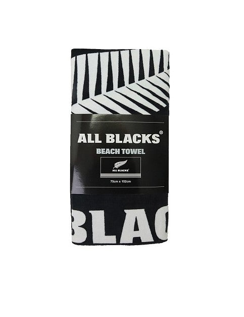 All Blacks Beach Towel
