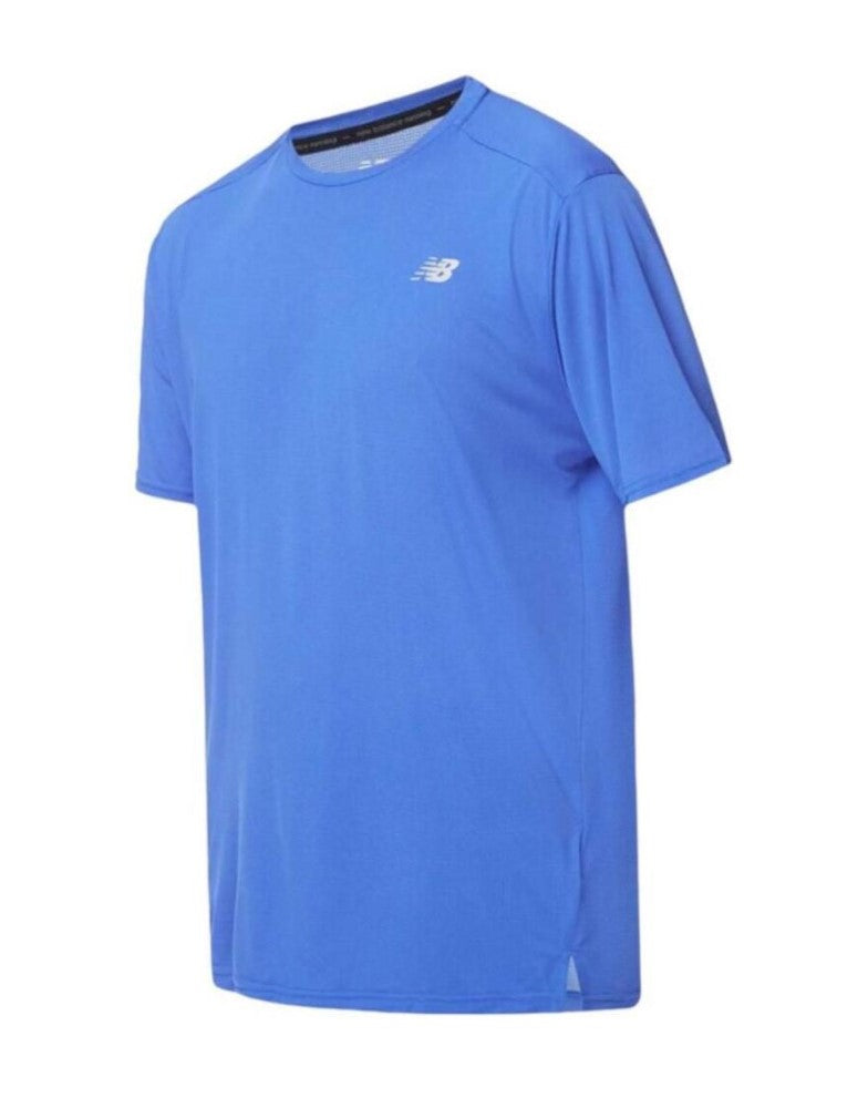 New Balance Accelerate Short Sleeve T-Shirt Marine Blue