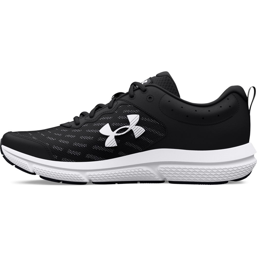 Under Armour Men's Charged Assert 10 Running Shoe Black/White