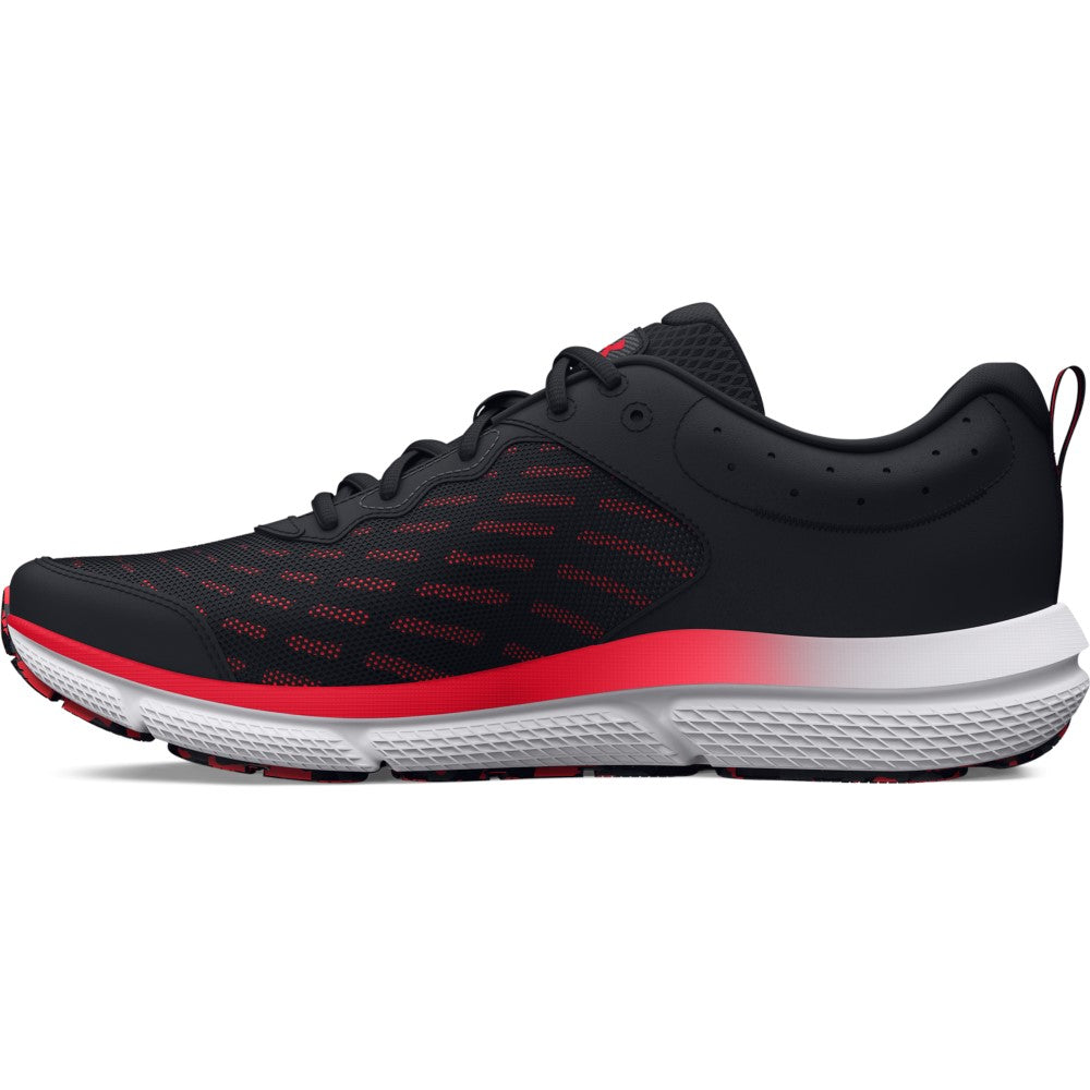 Under Armour Men's Charged Assert 10 Running Shoe Black/Red