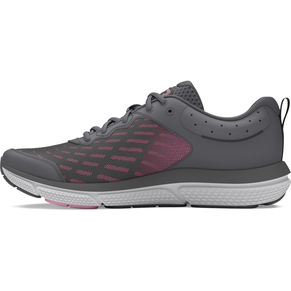 Under Armour Women's Charged Assert 10 Shoe Castlerock/Pink