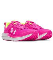 Under Armour Kid's Assert 10 Running Shoes Pink