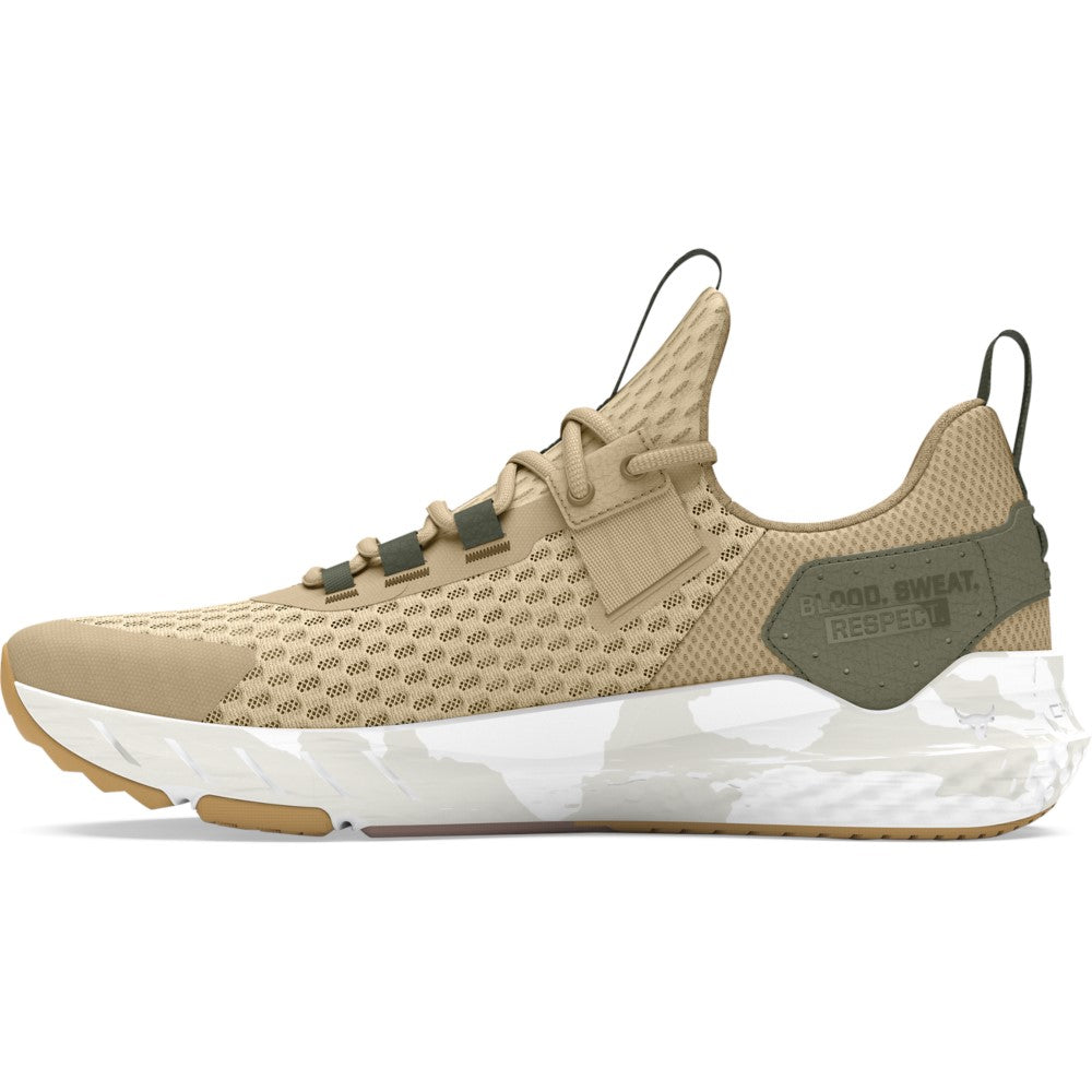 Under Armour Men's Project Rock BSR 4 Training Shoes Desert Sand