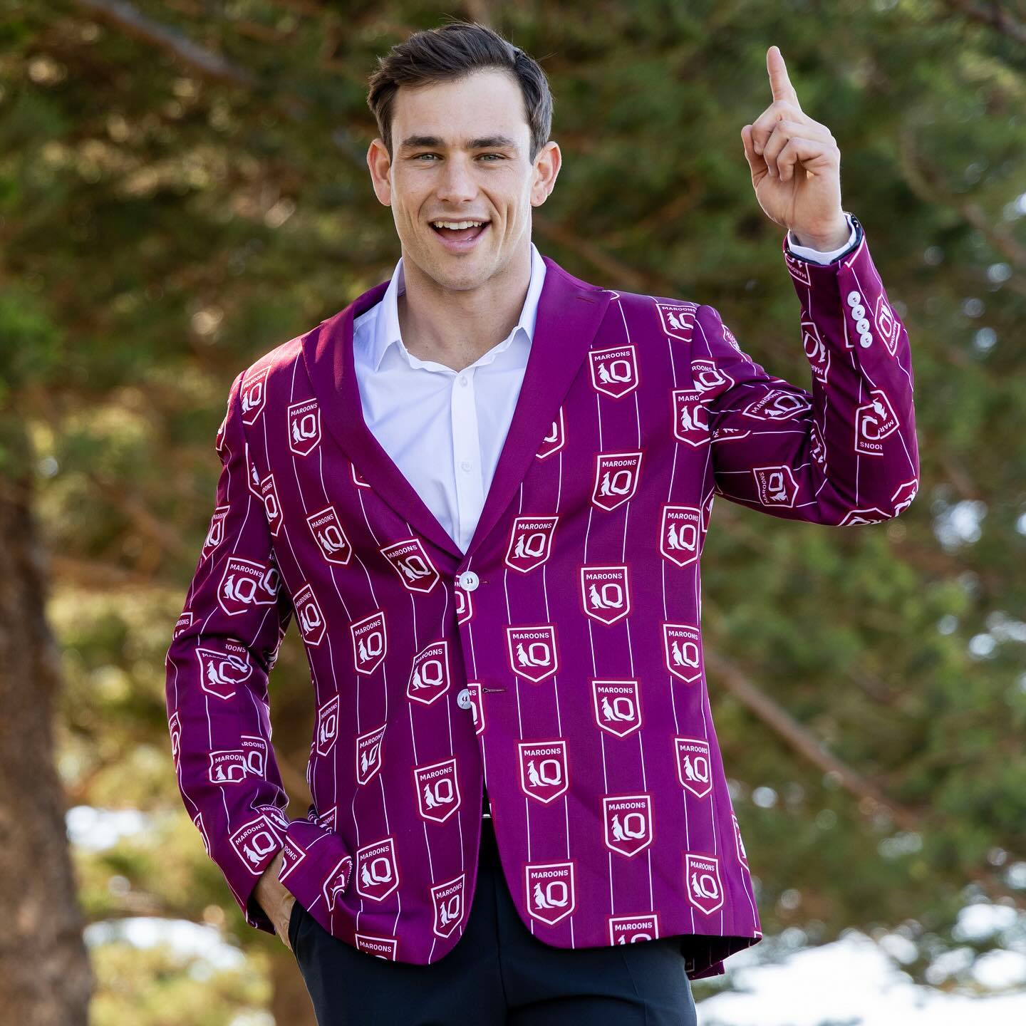 QLD Maroons 'Front Bar' Sports Jacket